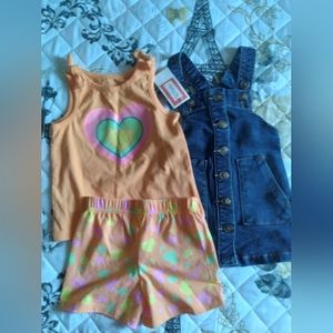 Girl's 3 piece Outfit 12 months